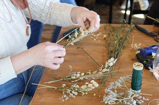 Dried Floral Panels and Hoop Wreath Workshop - April 12th