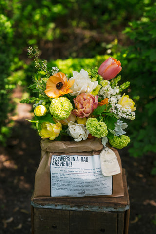 Blooms & Bubbly: Flowers in a Bag Luxe Workshop - May 16, Bay Shore