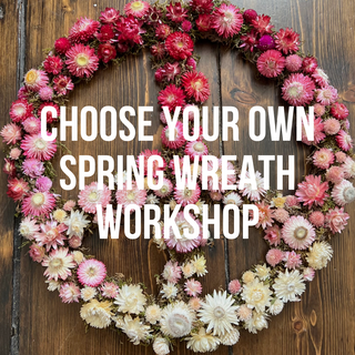 Welcome Spring! Front Door Wreaths Workshop- March 20th