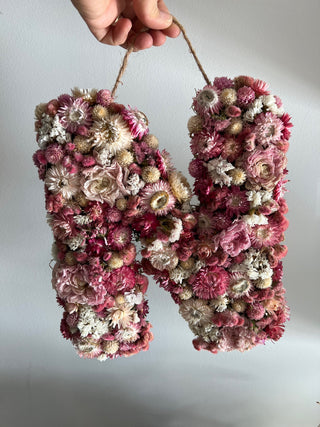 The Dried Floral Letter