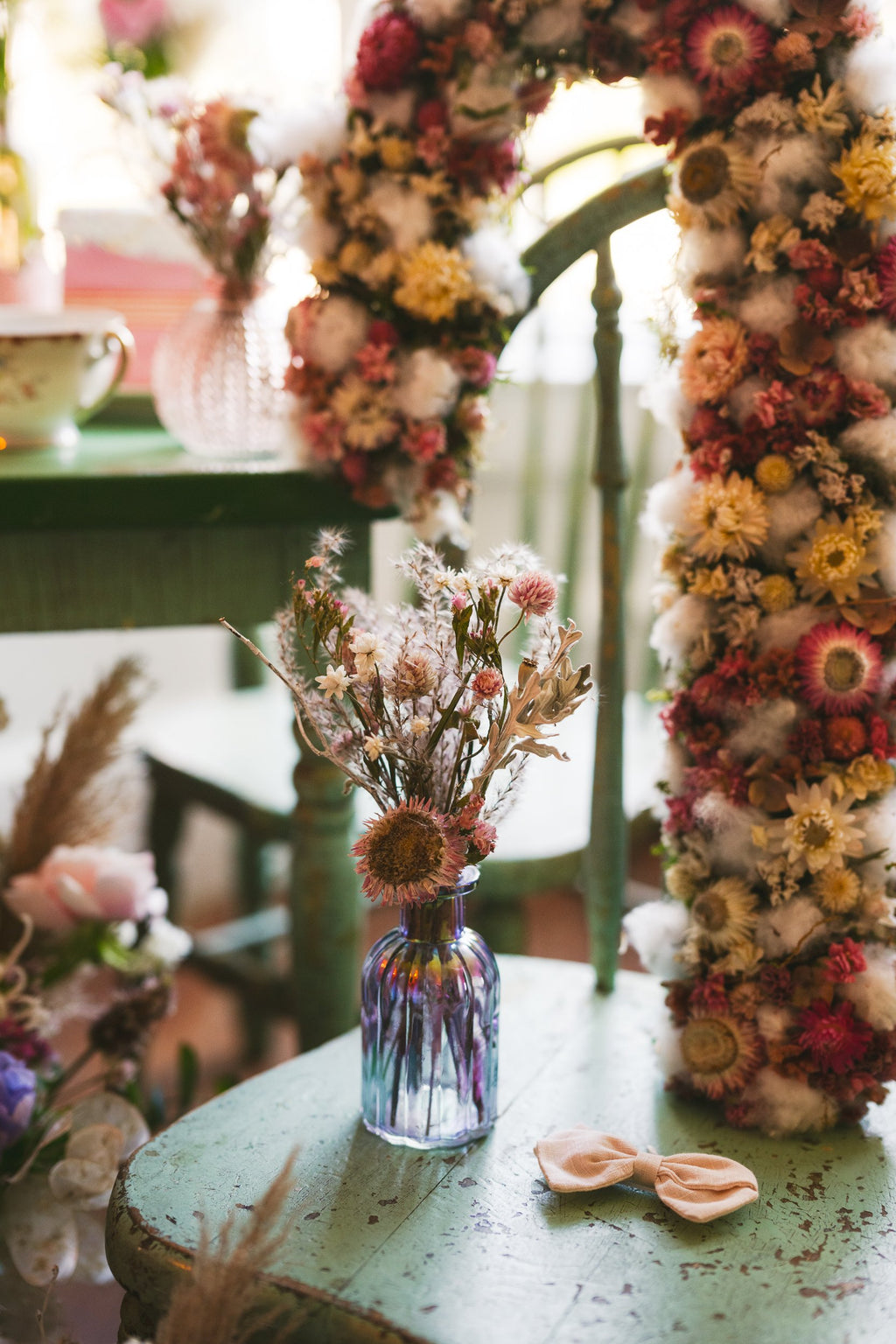 The Dried Floral Candy Cane Hometown Flower Co.