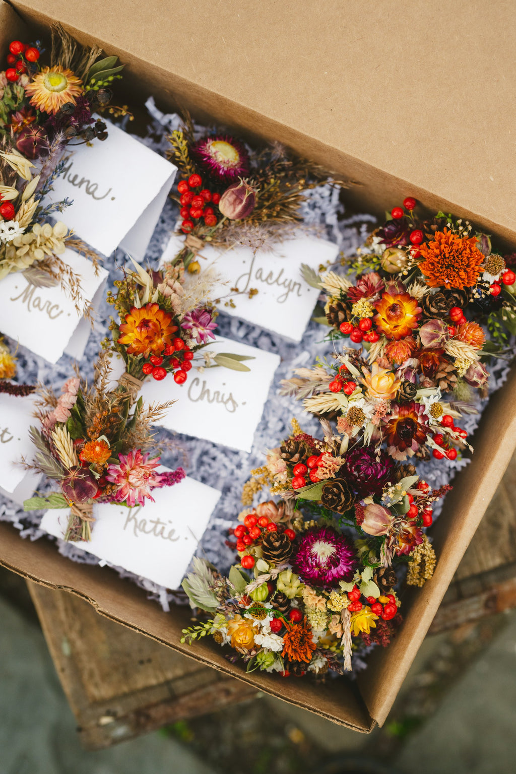 The Place Cards Hometown Flower Co.