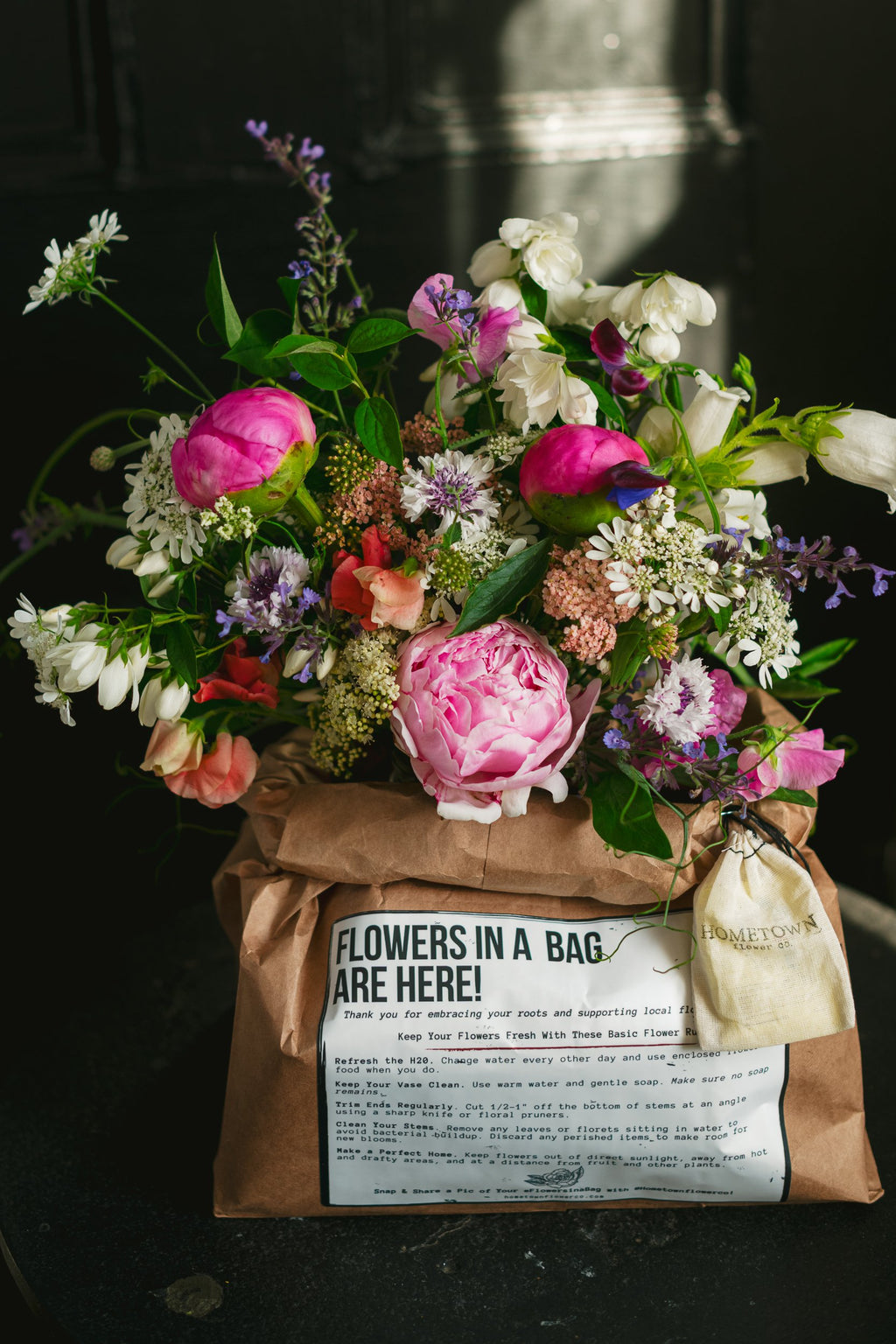 Six Months of Weekly Flowers in a Bag Deliveries Hometown Flower Co.