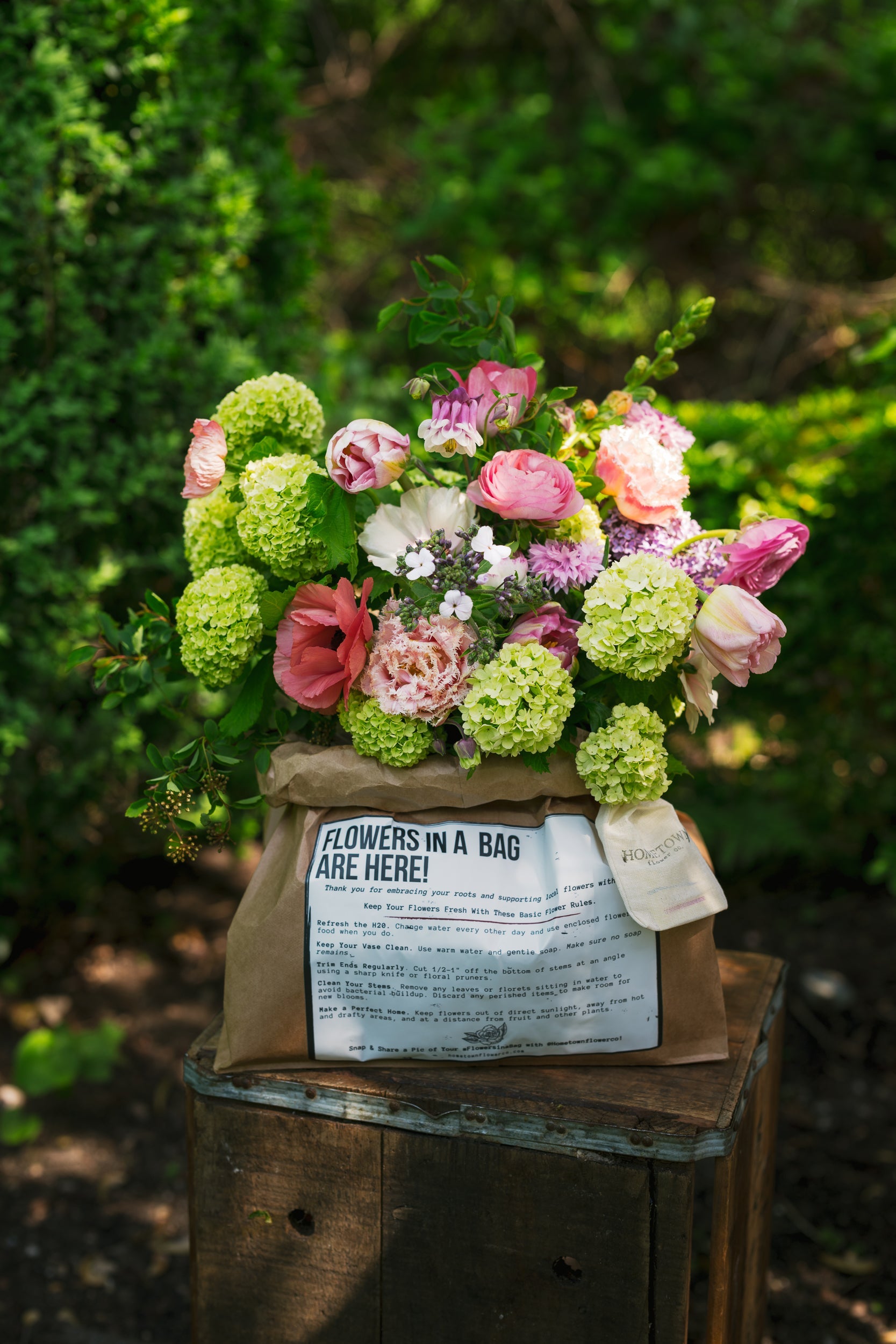FLOWERS IN A BAG SUBSCRIPTION