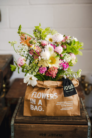 Three Months of Monthly Flowers in a Bag Deliveries