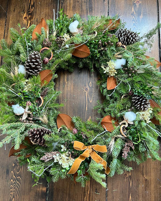 Fresh Holiday Wreath Workshop - Dec 5th, Huntington
