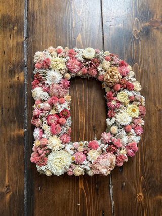 The Dried Floral Letter