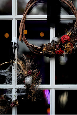 Spiderweb Dried Floral Wreath Workshop - October 3rd