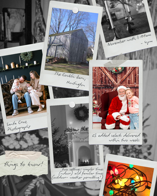 Holiday Mini Photos Reservation | Nov 9th