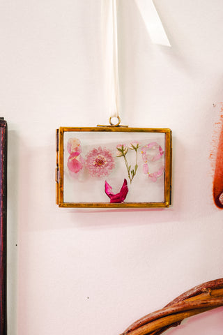 The Mini Pressed Floral Frame
