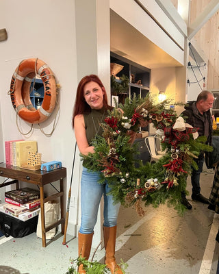 Fresh Holiday Wreath Workshop - Dec 5th, Huntington