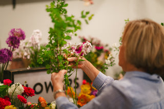 Brunch & Blooms: Flowers in a Bag Workshop l February 11th , Huntington