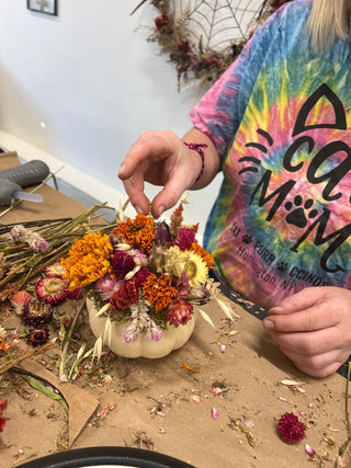 Dried Floral Pumpkins Workshop: October 13th
