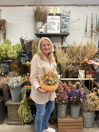 Dried Floral Pumpkins Workshop: October 13th