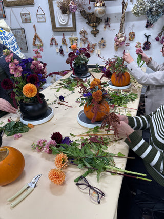 Pumpkins and Cauldrons Centerpiece Workshop | October 25th