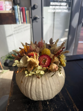 Dried Floral Pumpkins Workshop: October 13th