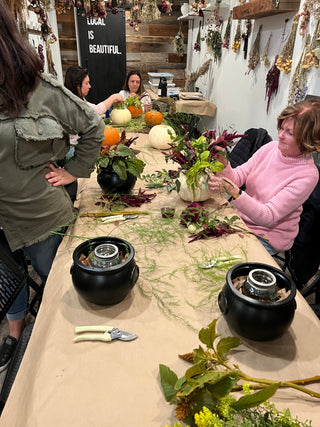 Pumpkins and Cauldrons Centerpiece Workshop | October 25th