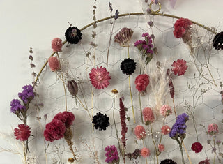 Dried Floral Panels and Hoop Wreath Workshop - April 12th