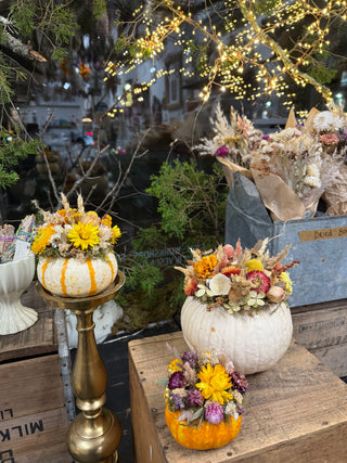 Dried Floral Pumpkins Workshop: October 13th