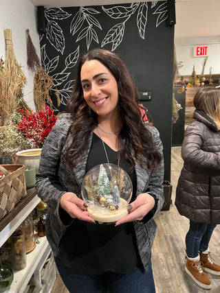 Dried Floral Snow Globe Workshop - Dec 4th, Huntington