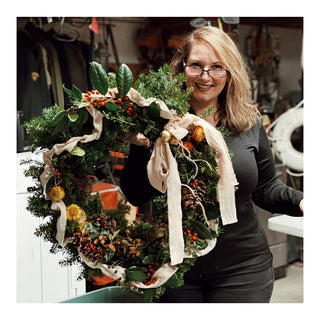Blooms & Brews: Fresh Wreath Workshop | December 5th, Grimm Ales