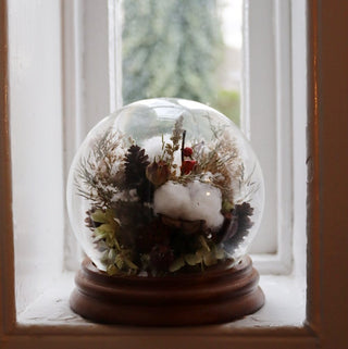 Dried Floral Snow Globe Workshop - Dec 4th, Huntington