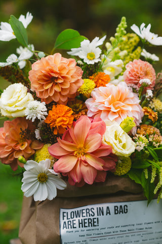 October Flowers in a Bag Workshop: October 18th