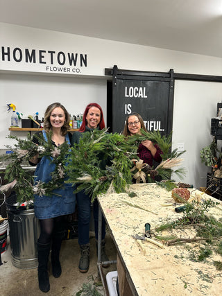 Fresh Holiday Wreath Workshop - Dec 5th, Huntington