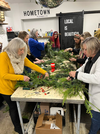Fresh Holiday Wreath Workshop - Dec 5th, Huntington