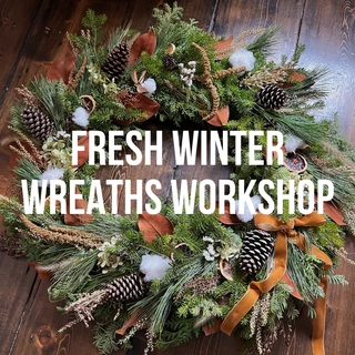 Winter Wreaths Workshop | December 3rd, Treiber Farms, Peconic