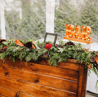 The Decorated Fresh Garland