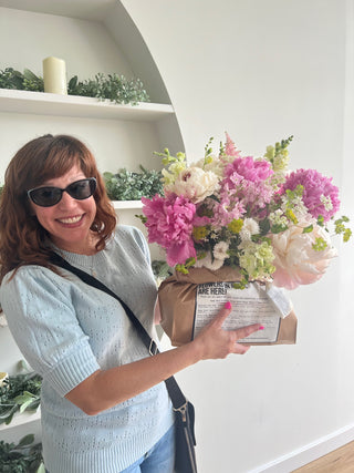 Peace Out Peonies! Centerpiece Workshop - July 13th