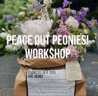 Peace Out Peonies! Workshop |  July 9th, Huntington