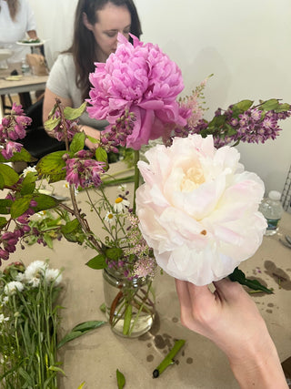 Peace Out Peonies! Centerpiece Workshop - July 13th