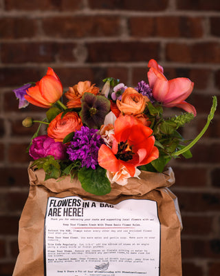 Three Months of Weekly Flowers in a Bag Deliveries