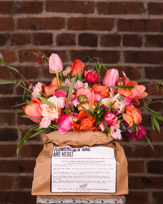 Six Months of Monthly Flowers in a Bag Deliveries