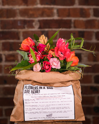 Six Months of Monthly Flowers in a Bag Deliveries