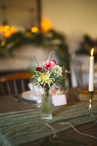 The Fresh Holiday Bud Vases