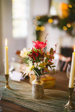 The Fresh Holiday Bud Vases