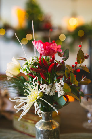 The Fresh Holiday Bud Vases