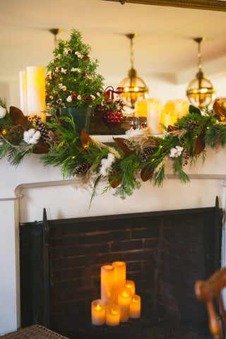 The Decorated Fresh Garland