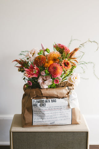 Three Months of Monthly Flowers in a Bag Deliveries