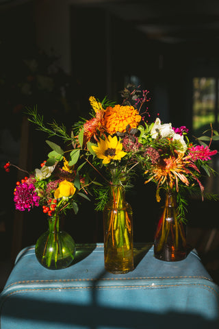 The Thanksgiving Bud Vases