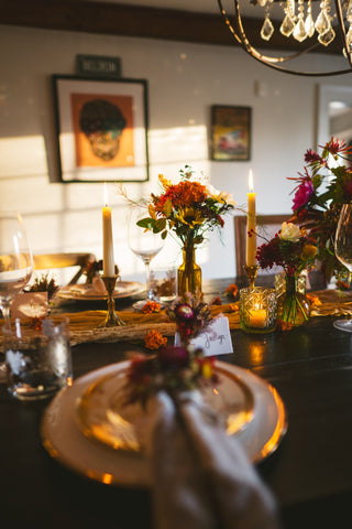 The Thanksgiving Bud Vases