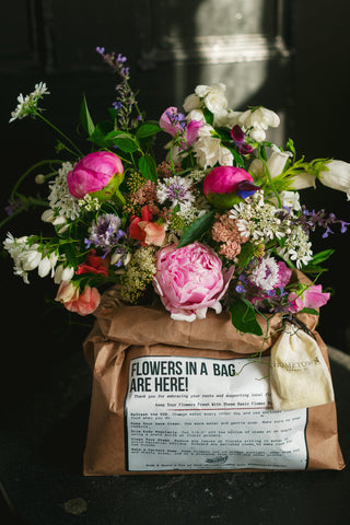 Three Months of Monthly Flowers in a Bag Deliveries