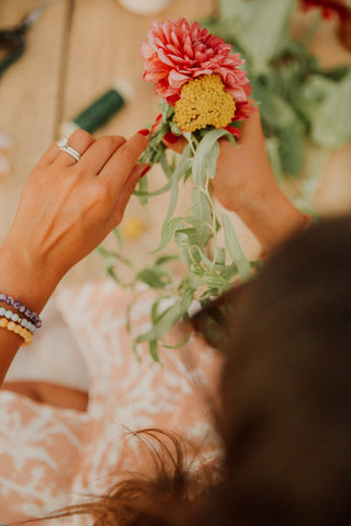 Reiki and Flower Crowns