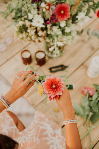 Reiki and Flower Crowns