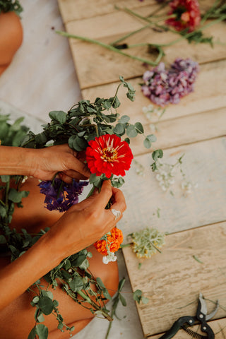 Reiki and Flower Crowns