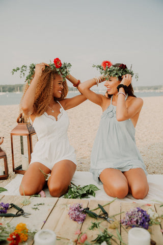 Reiki and Flower Crowns
