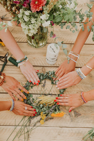 Reiki and Flower Crowns